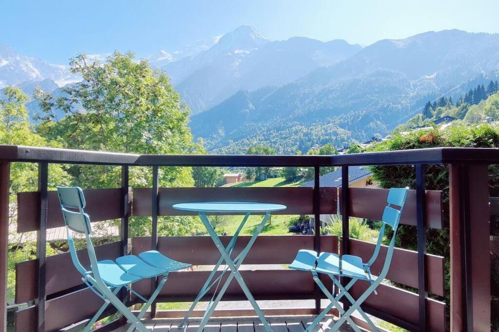 Apartement Vue Monblanc Incroyable Ski Inout Prarion5 Les Houches Eksteriør bilde